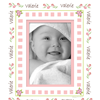 Photo Frames - Name Border: Rosebuds